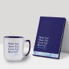 Notebook and a Mug